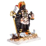 maa kali statue/ kalka ji mata rani murti , multicolor, 12 inches (marble dust)