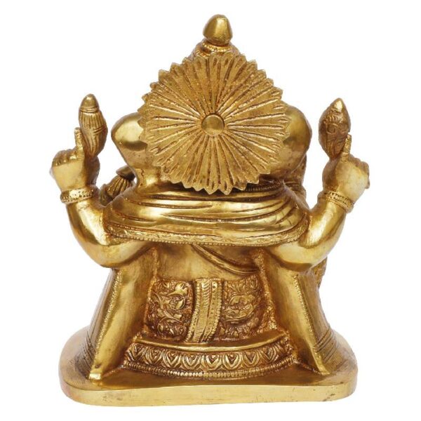 ganesh bhagwan brass idol/ ganesha statue/ ganpati murti for home temple