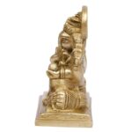 ganesh bhagwan brass idol/ ganesha statue/ ganpati murti for home temple 5 inch