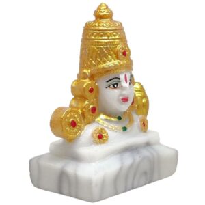 venkateswara marble dust statue/ tirupati balaji idol for car dashboard & home office table