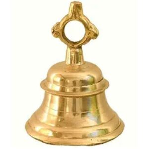 pure brass church or temple bell, 6 kg approx