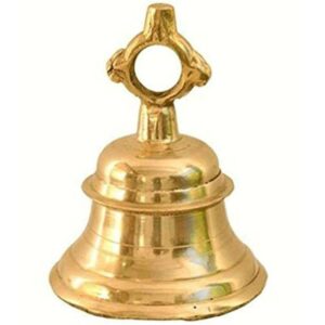 pure brass church or temple bell, 12 kg approx